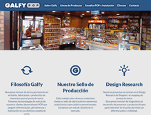 Tablet Screenshot of galfy.cl