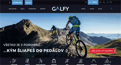 Desktop Screenshot of galfy.sk